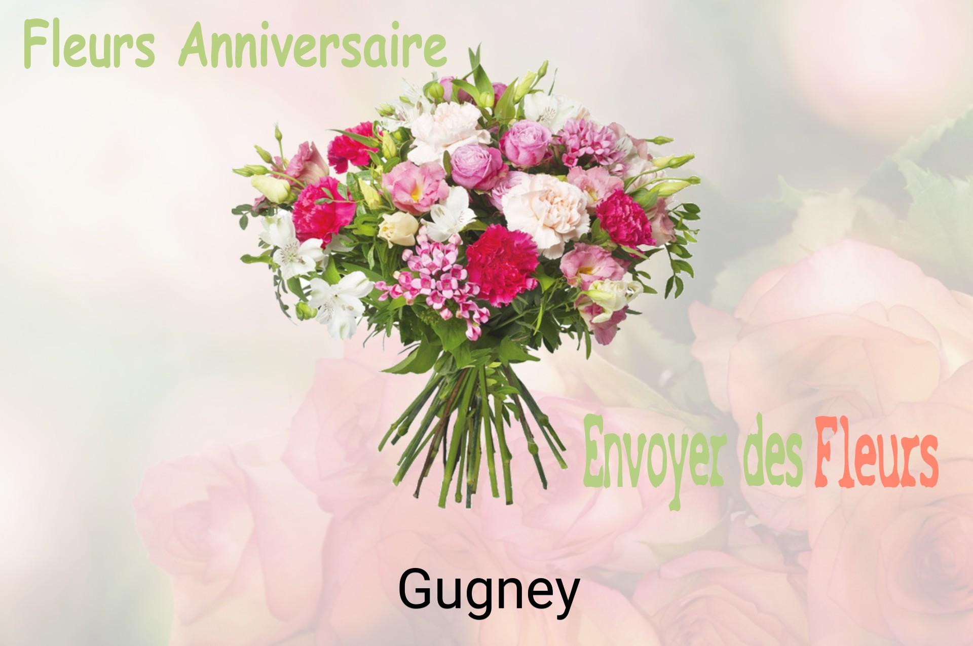 Bouquet de fleurs d’anniversaire livré à Gugney
